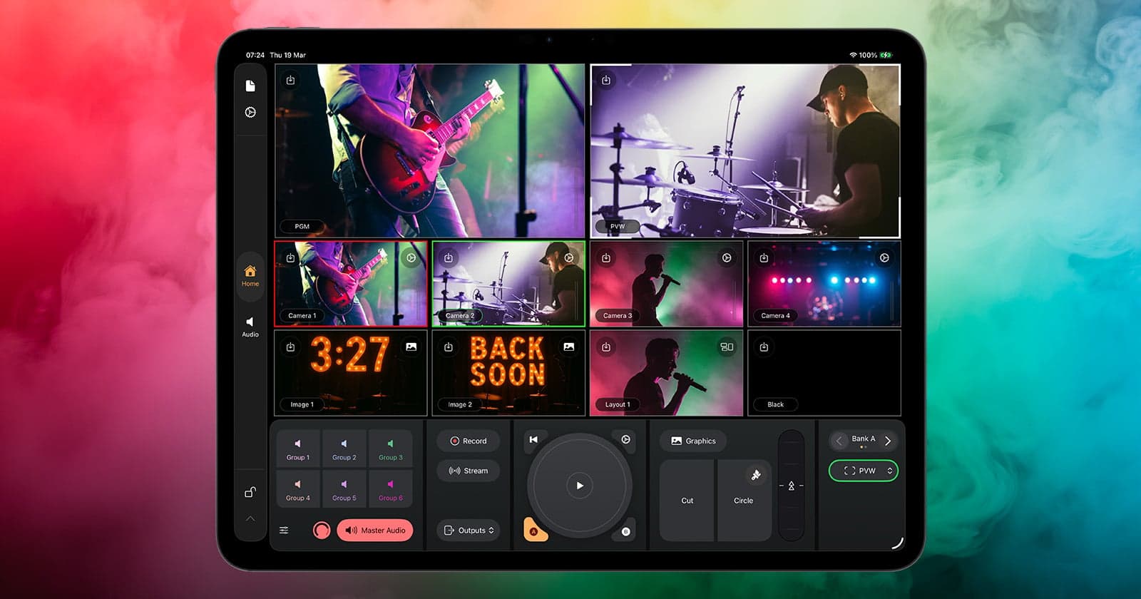 Mavis Studio Turns the iPad Into a Portable Live Production Studio