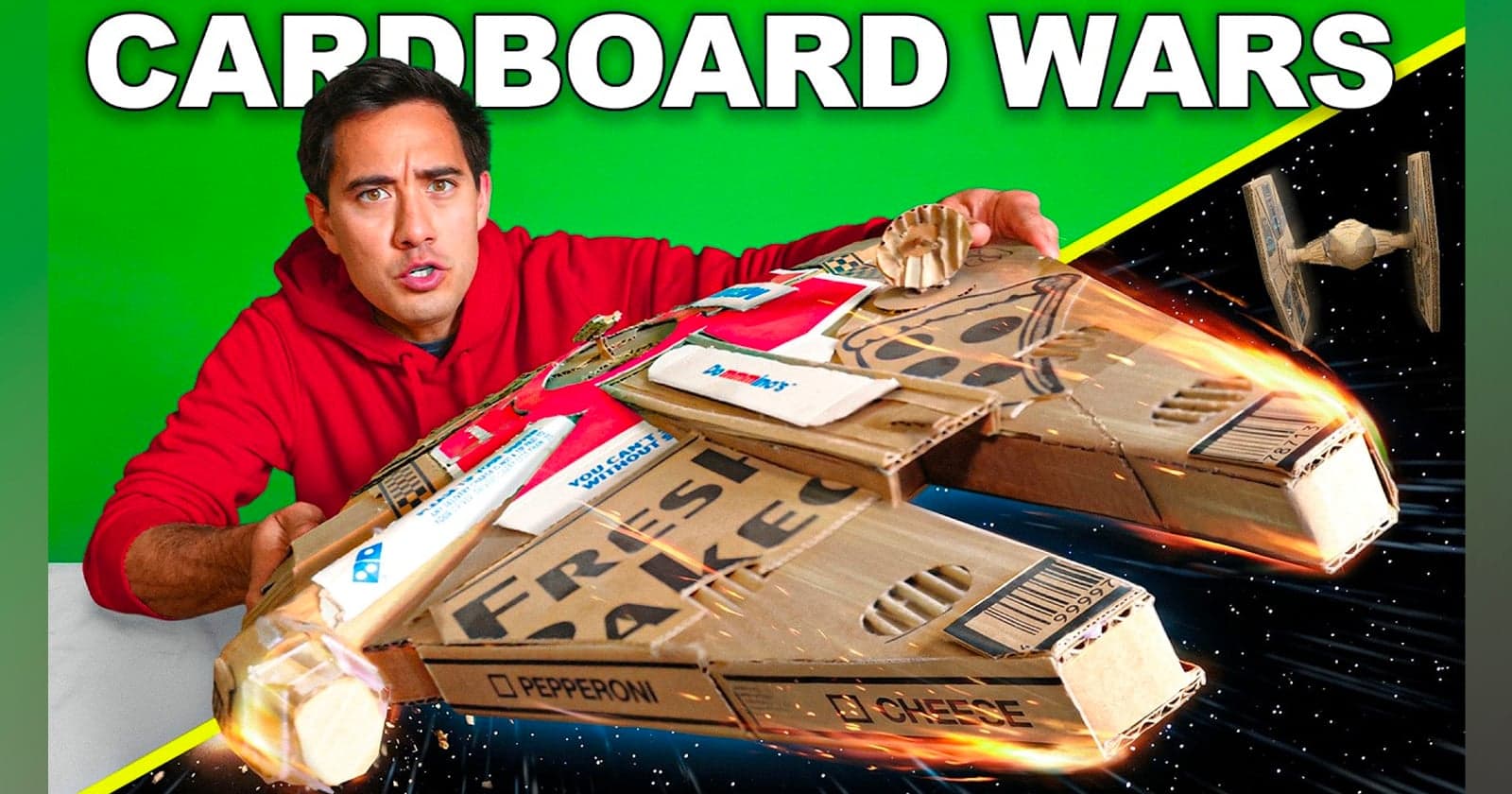 YouTuber Recreates ‘Star Wars’ with Cardboard