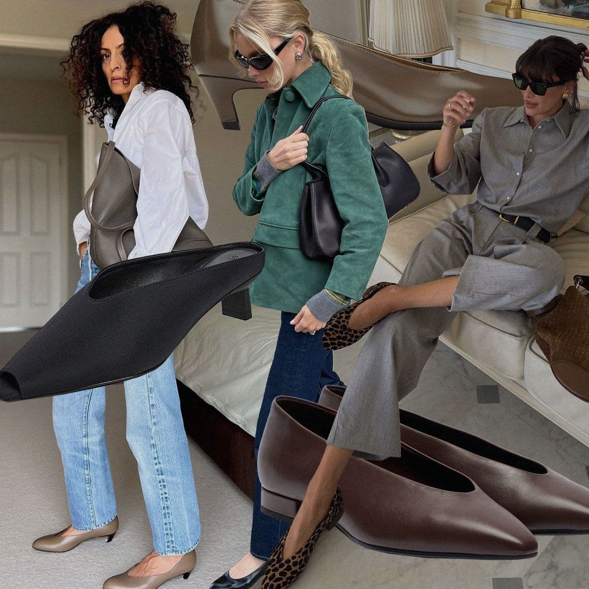 Not Pointed, Not Round—the Elegant Shoe Trend Everyone's Wearing With Jeans and Trousers